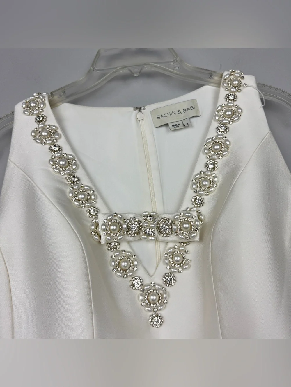 Anthropologie BHLDN Sachin + Babi Millie Embellished Wedding Bridal Dress - Picture 5 of 7